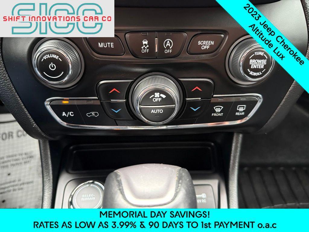 used 2023 Jeep Cherokee car, priced at $19,998