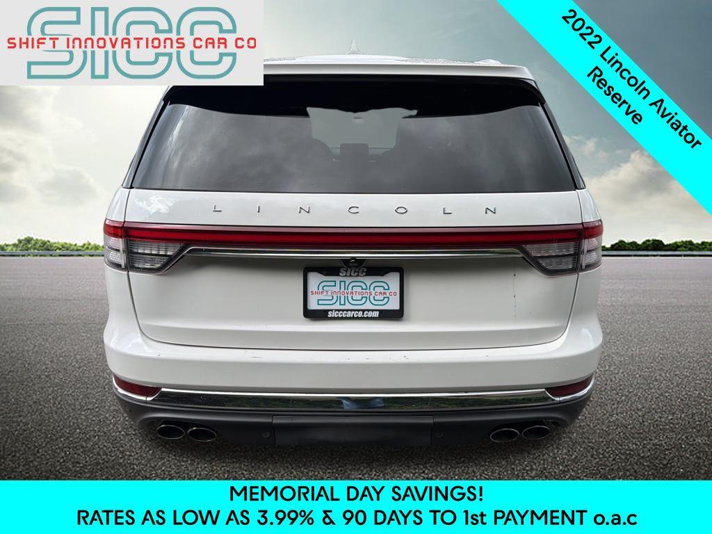 used 2022 Lincoln Aviator car, priced at $31,188