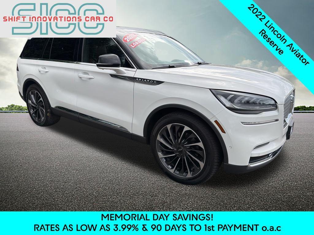 used 2022 Lincoln Aviator car, priced at $31,188