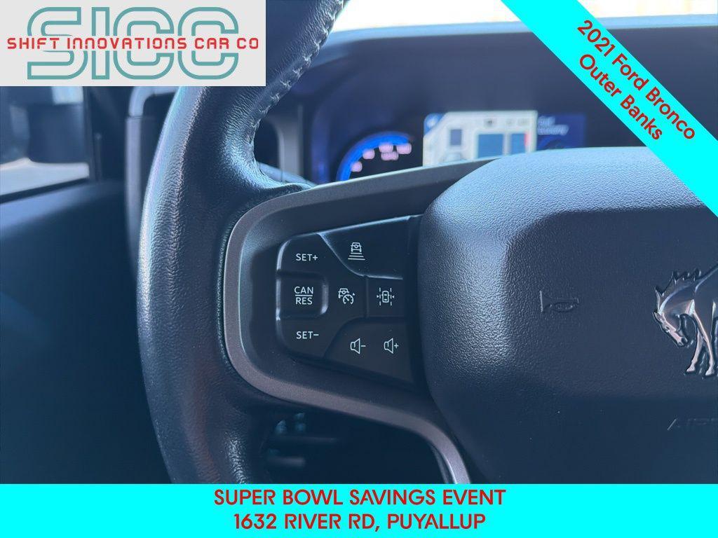 used 2021 Ford Bronco car, priced at $33,473