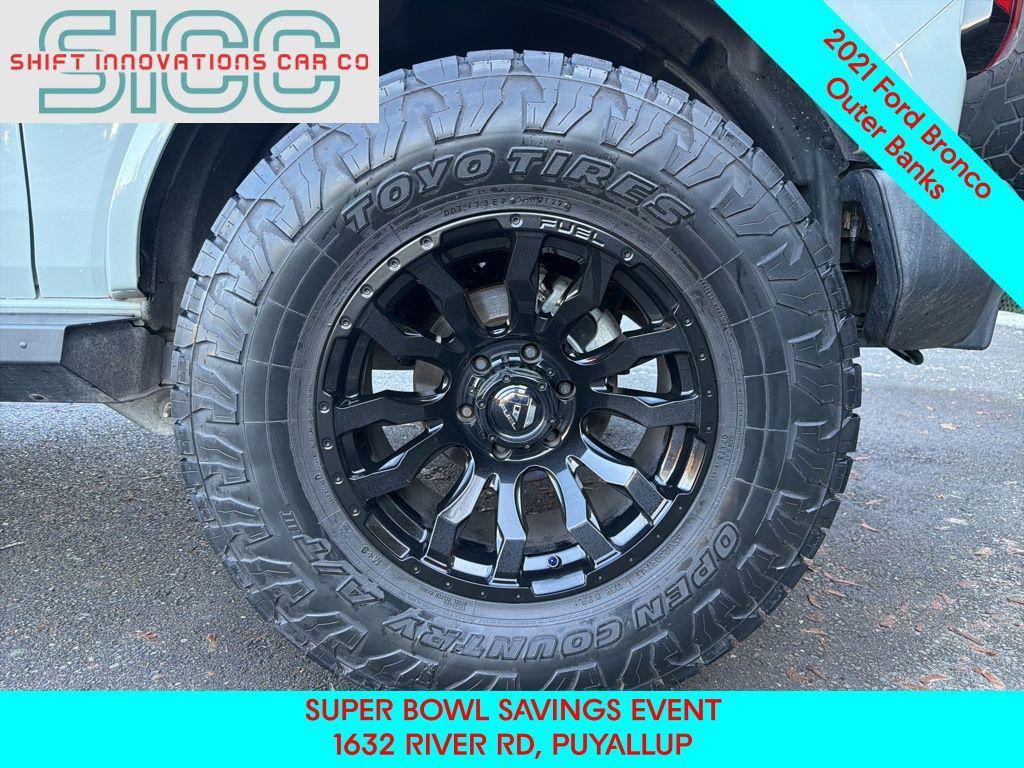 used 2021 Ford Bronco car, priced at $33,473