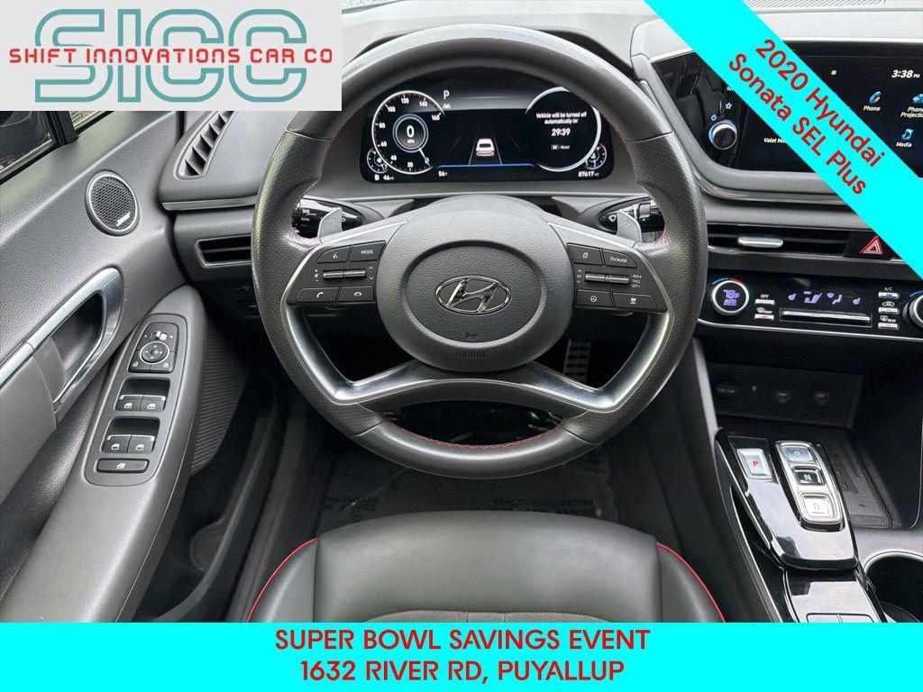 used 2020 Hyundai Sonata car, priced at $15,000