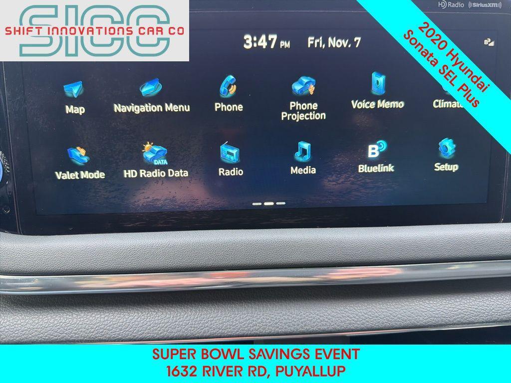 used 2020 Hyundai Sonata car, priced at $15,000