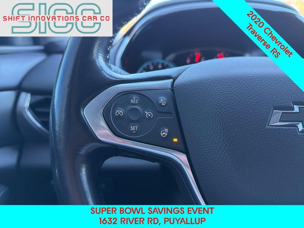 used 2020 Chevrolet Traverse car, priced at $21,594