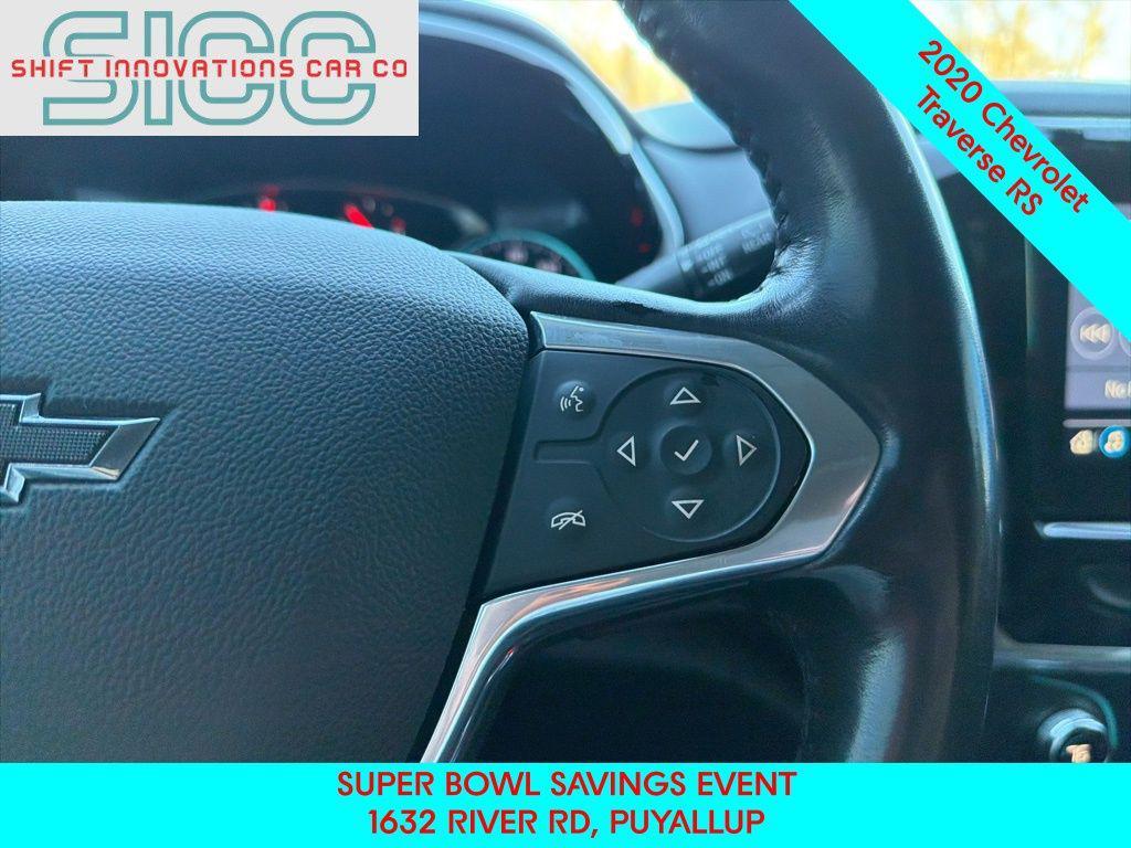 used 2020 Chevrolet Traverse car, priced at $21,594