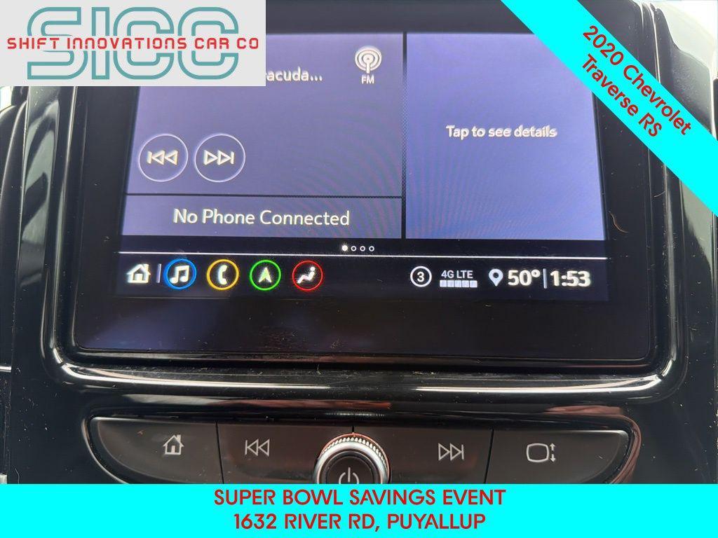 used 2020 Chevrolet Traverse car, priced at $21,594