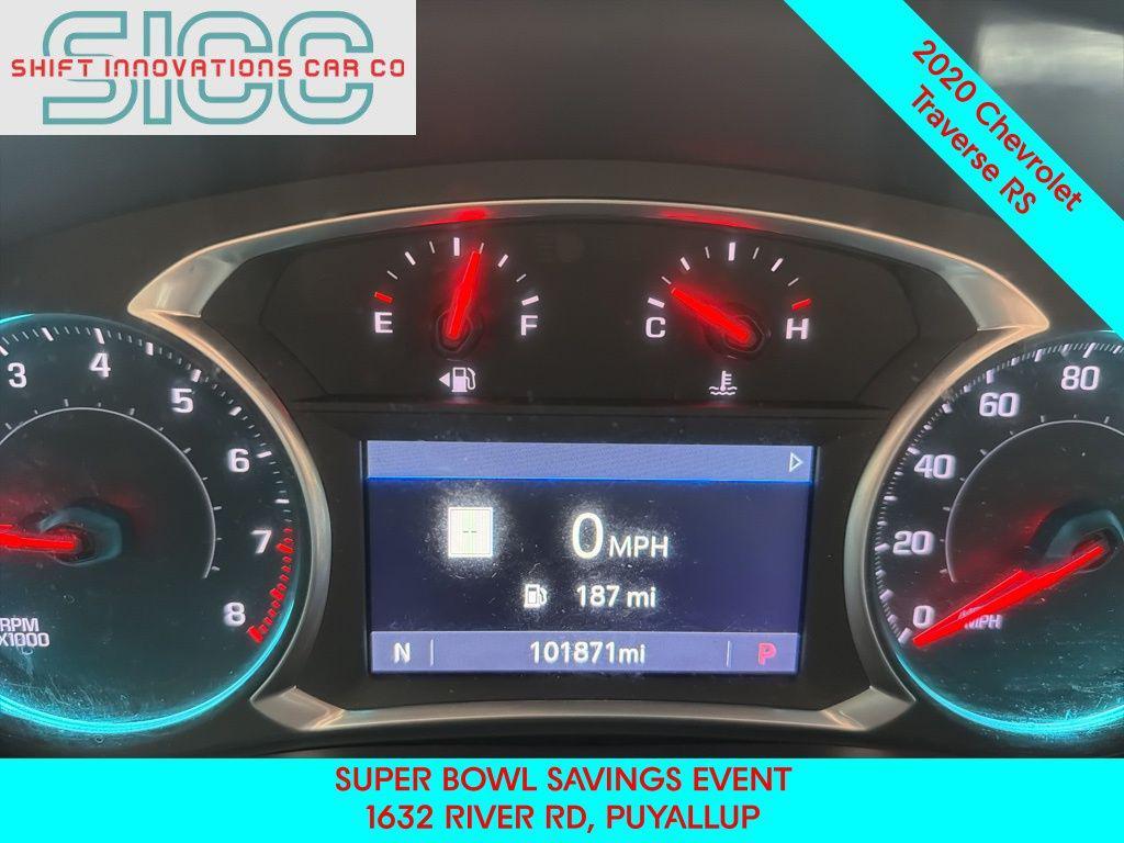 used 2020 Chevrolet Traverse car, priced at $21,594