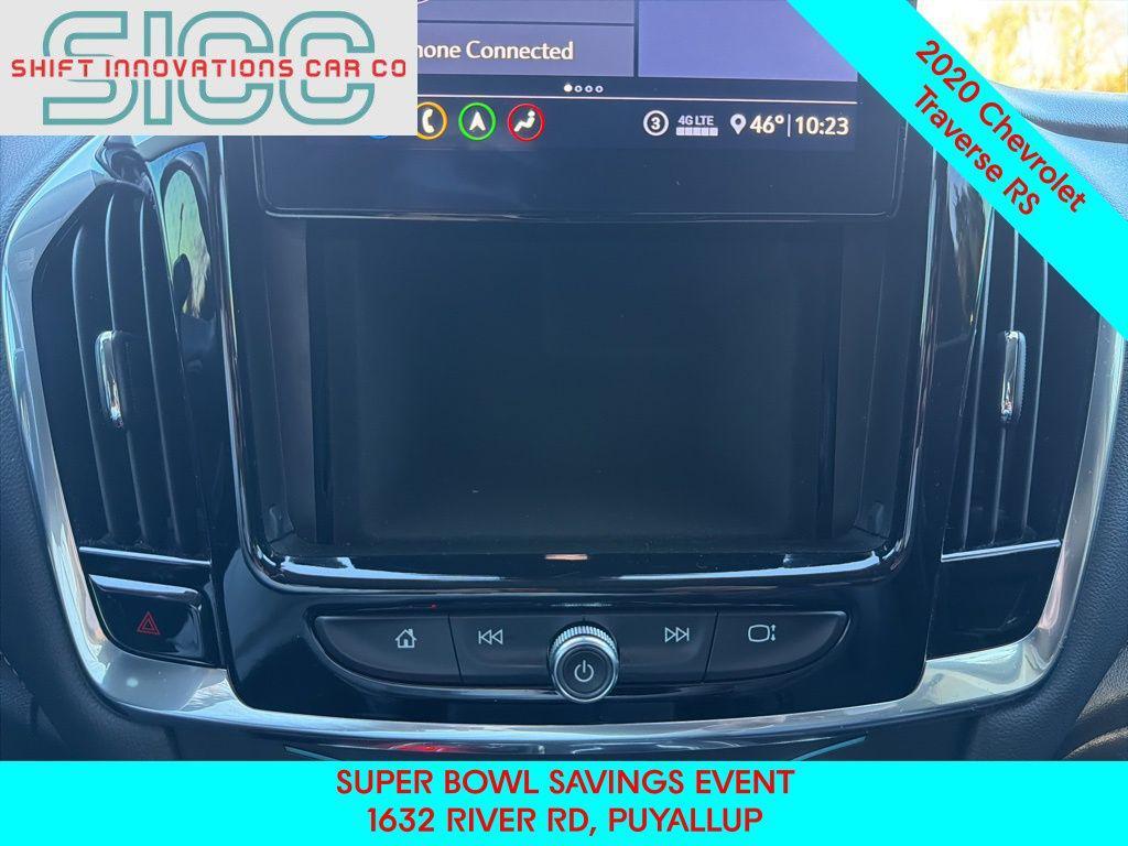 used 2020 Chevrolet Traverse car, priced at $21,594