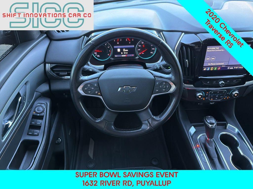 used 2020 Chevrolet Traverse car, priced at $21,594