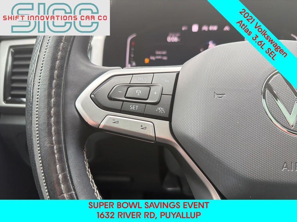 used 2021 Volkswagen Atlas car, priced at $22,785