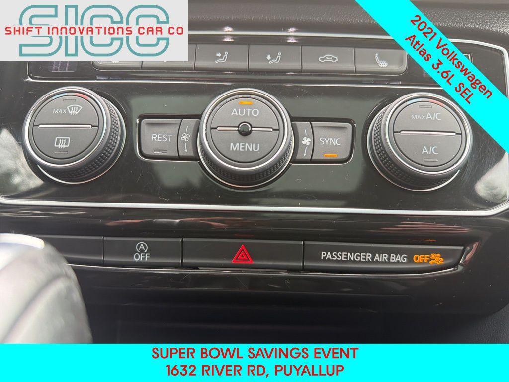 used 2021 Volkswagen Atlas car, priced at $22,785