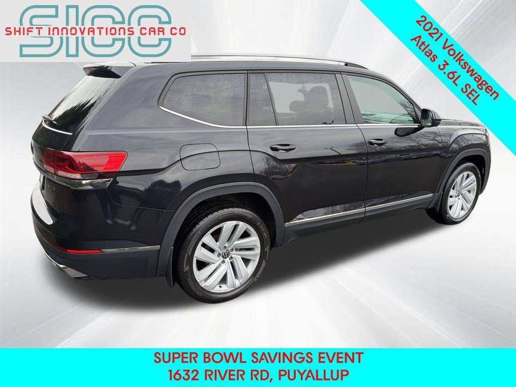 used 2021 Volkswagen Atlas car, priced at $22,785