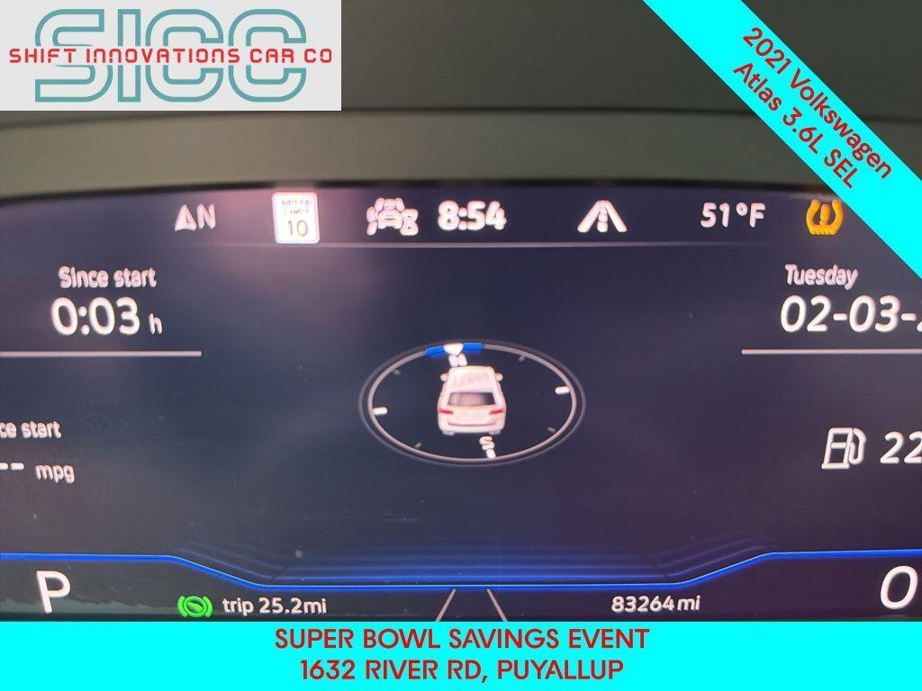 used 2021 Volkswagen Atlas car, priced at $22,785