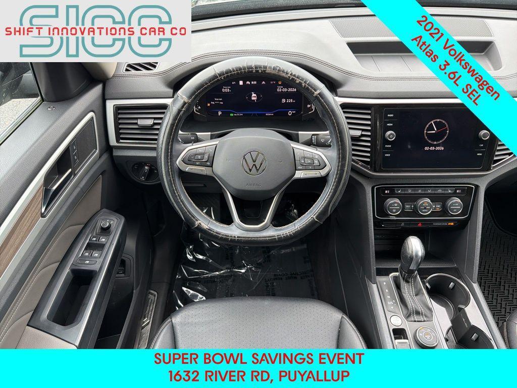 used 2021 Volkswagen Atlas car, priced at $22,785