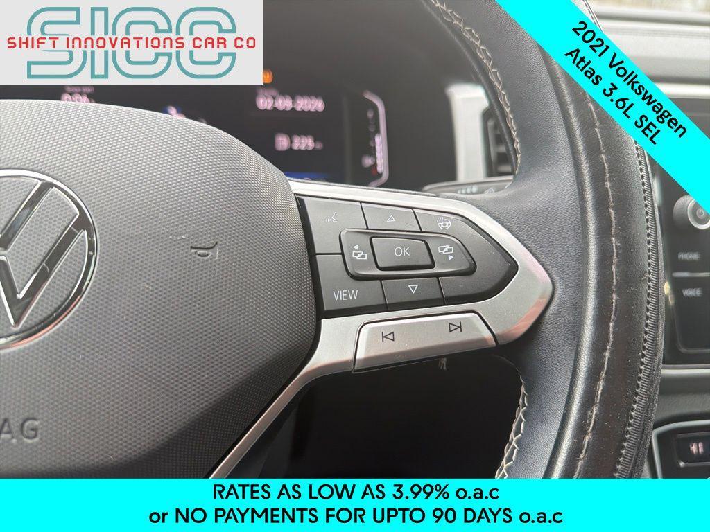 used 2021 Volkswagen Atlas car, priced at $21,278