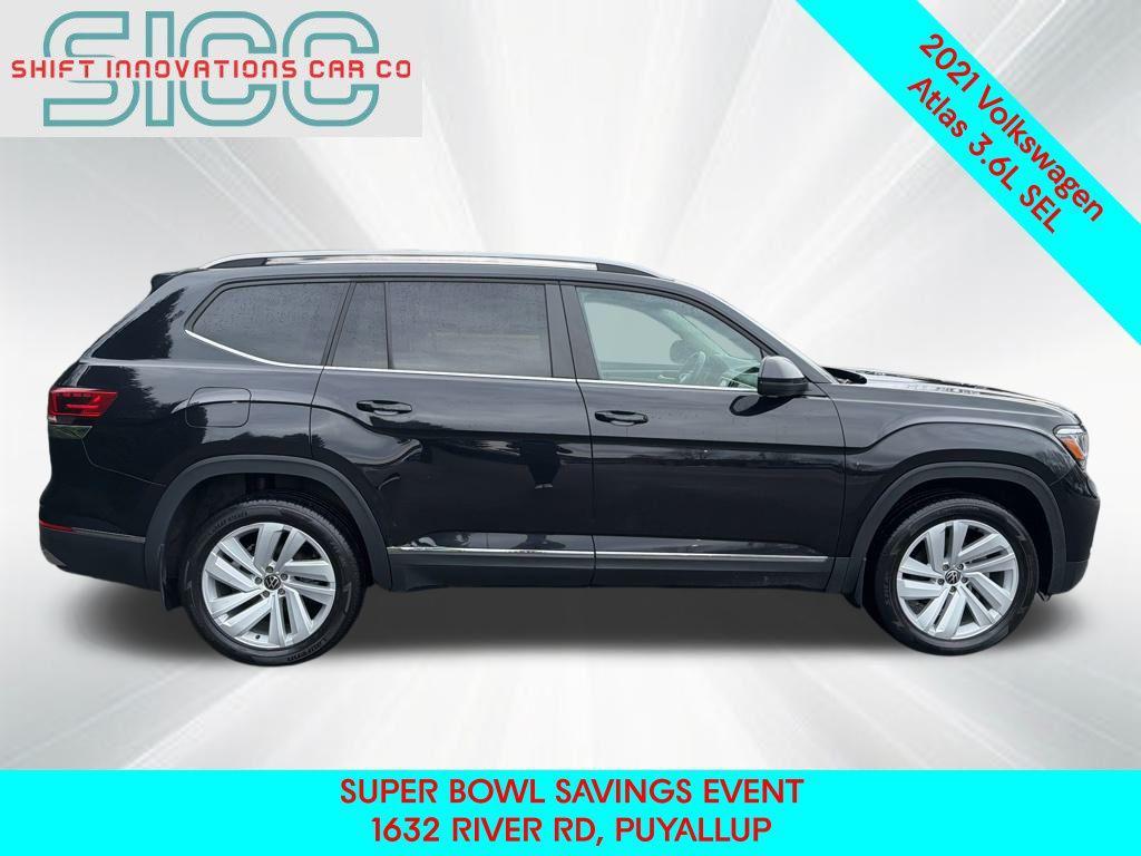 used 2021 Volkswagen Atlas car, priced at $22,785