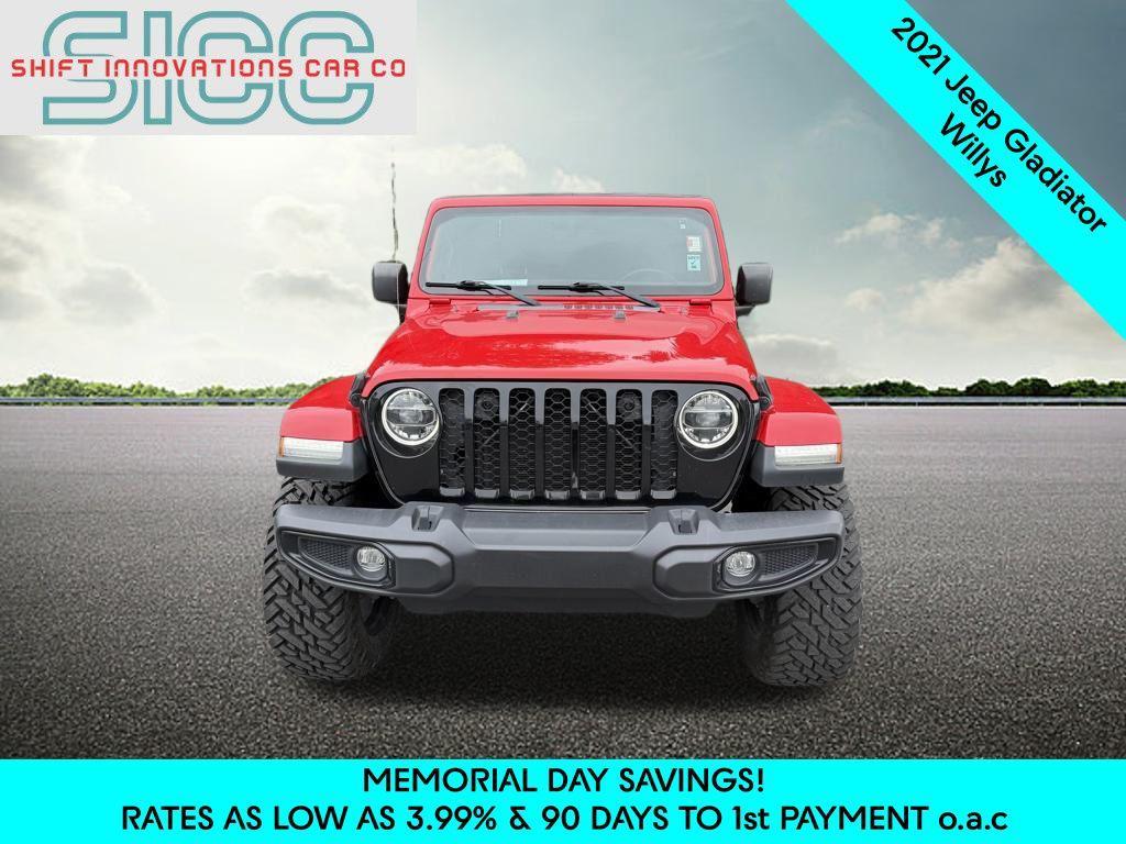 used 2021 Jeep Gladiator car, priced at $30,315