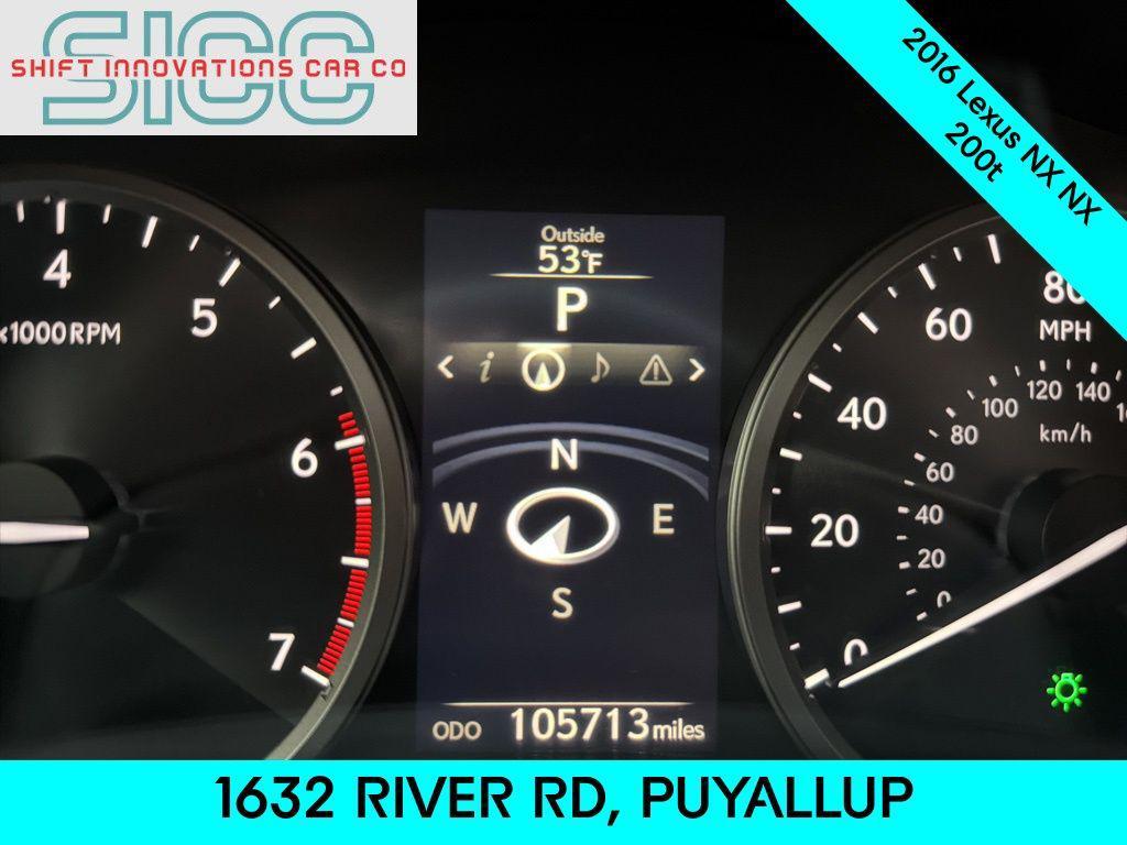 used 2016 Lexus NX 200t car, priced at $18,956