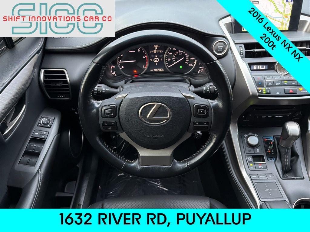used 2016 Lexus NX 200t car, priced at $18,956