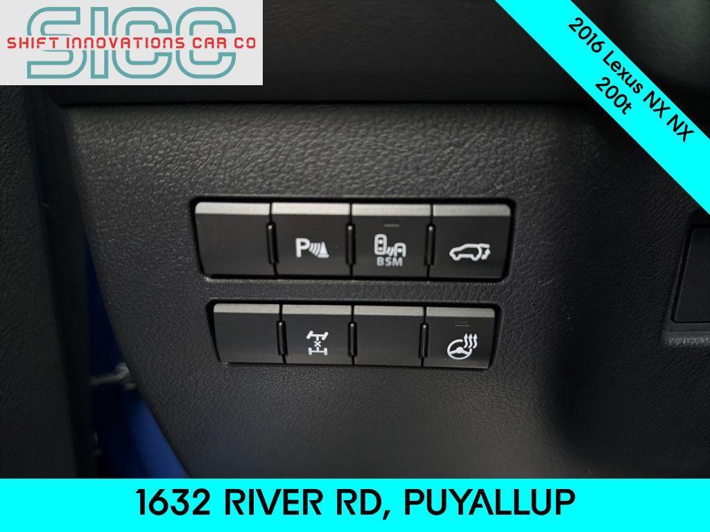 used 2016 Lexus NX 200t car, priced at $18,956