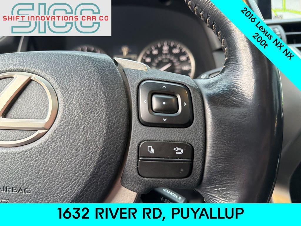 used 2016 Lexus NX 200t car, priced at $18,956
