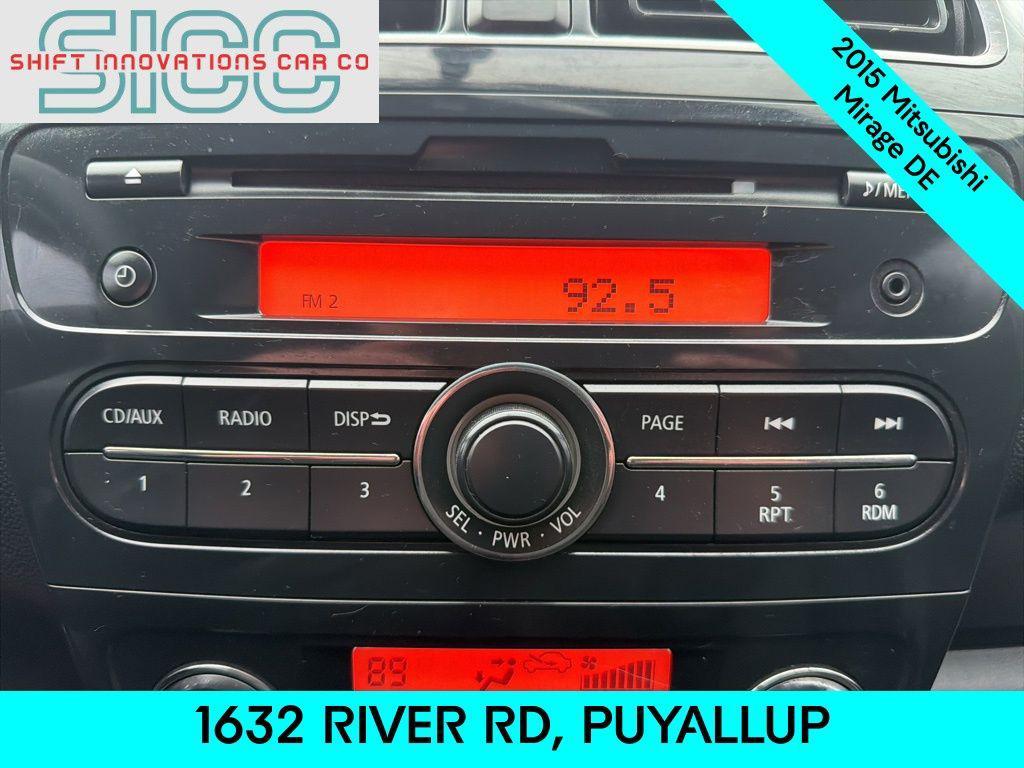used 2015 Mitsubishi Mirage car, priced at $5,987
