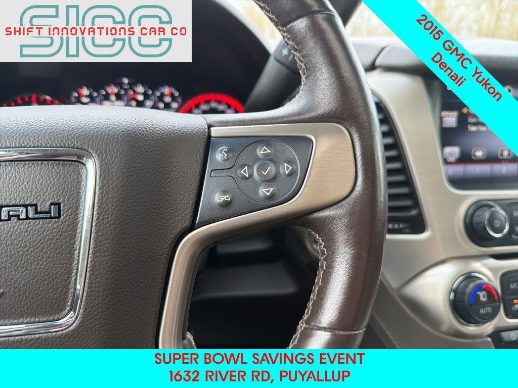 used 2015 GMC Yukon car, priced at $23,497