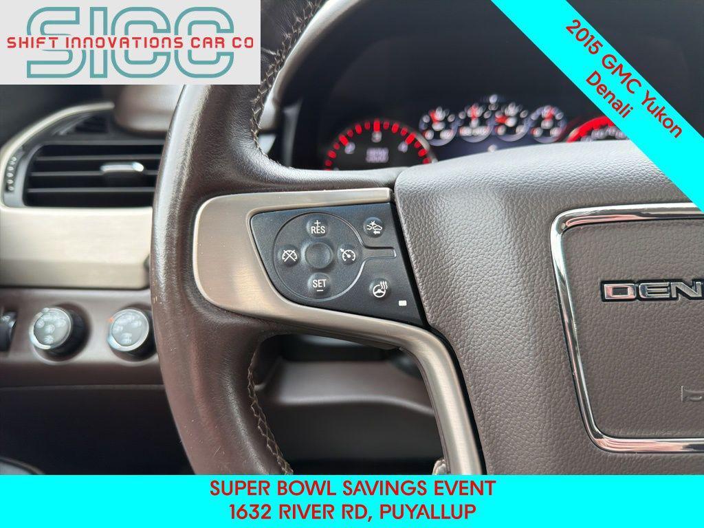 used 2015 GMC Yukon car, priced at $23,497