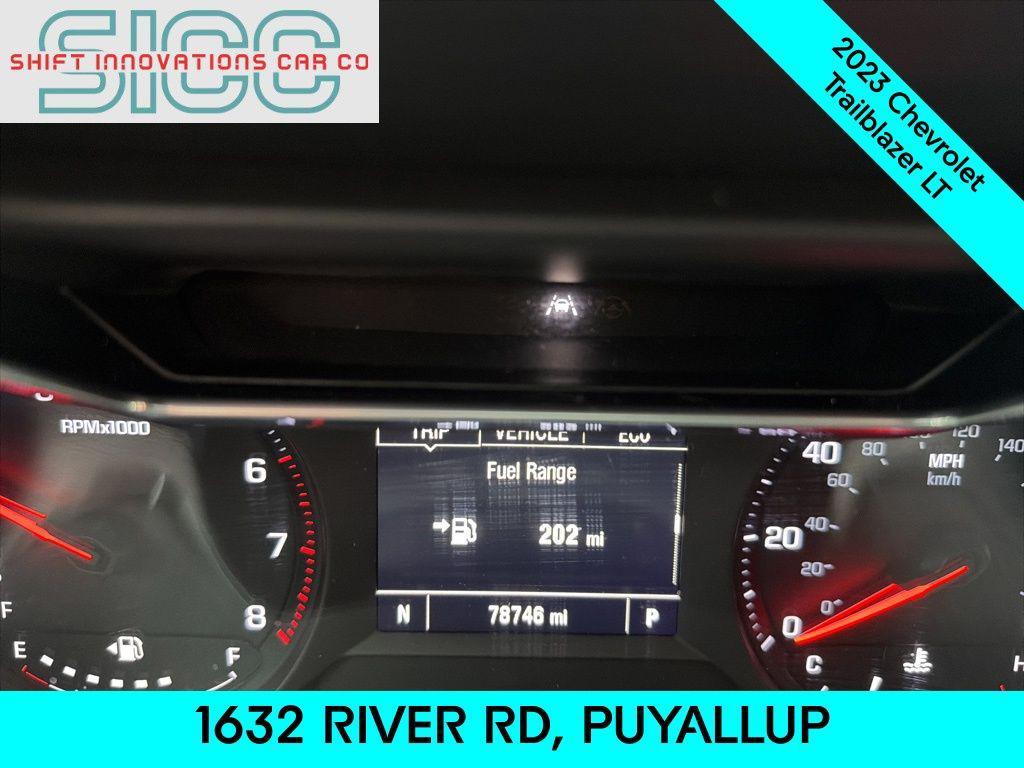 used 2023 Chevrolet TrailBlazer car, priced at $17,683