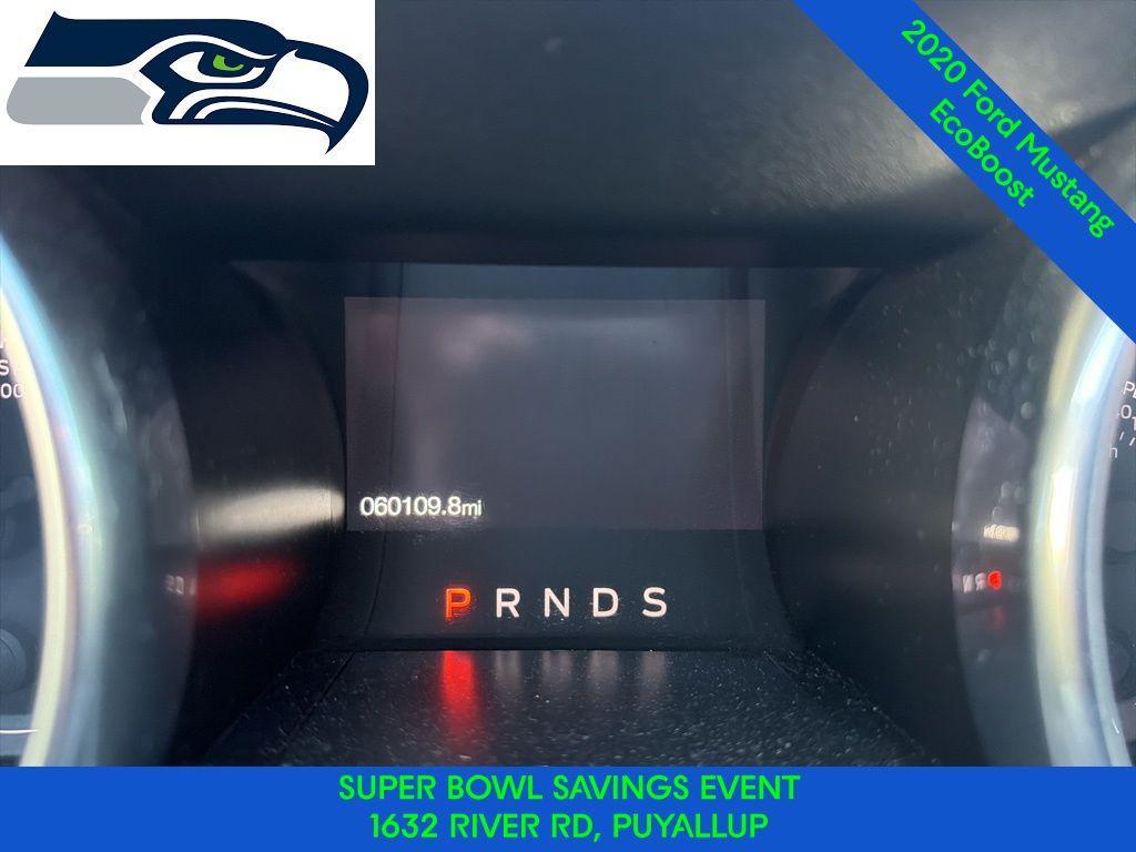 used 2020 Ford Mustang car, priced at $19,987