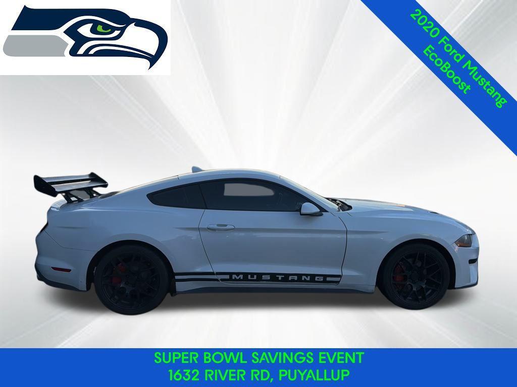 used 2020 Ford Mustang car, priced at $19,987