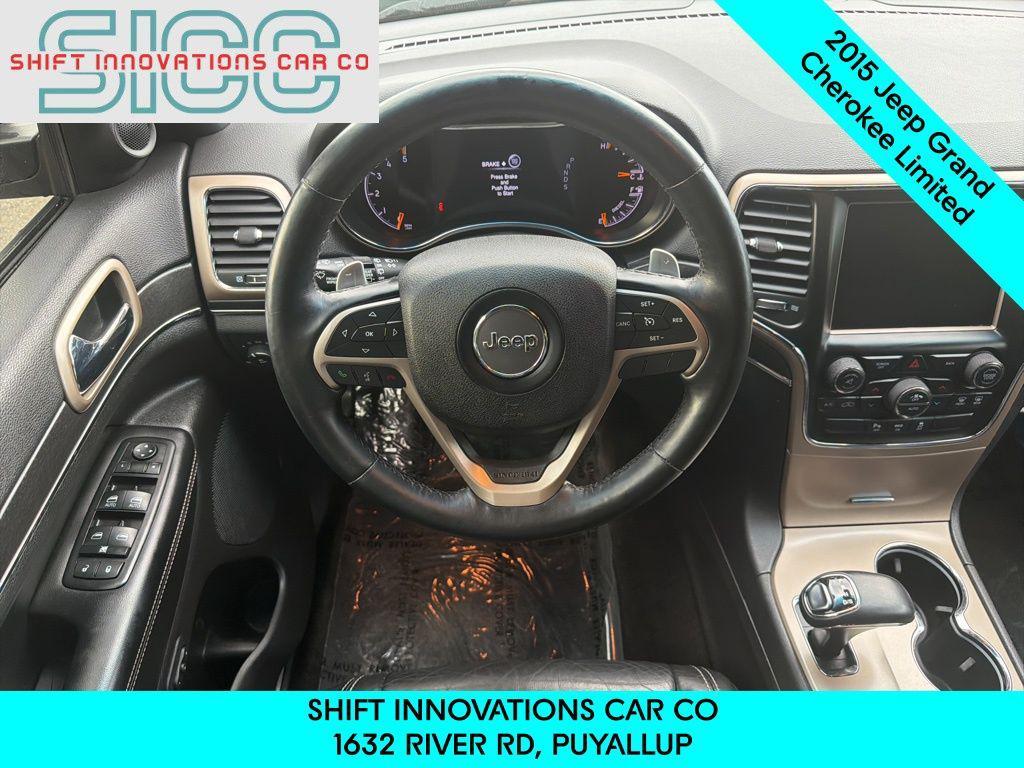used 2015 Jeep Grand Cherokee car, priced at $9,729