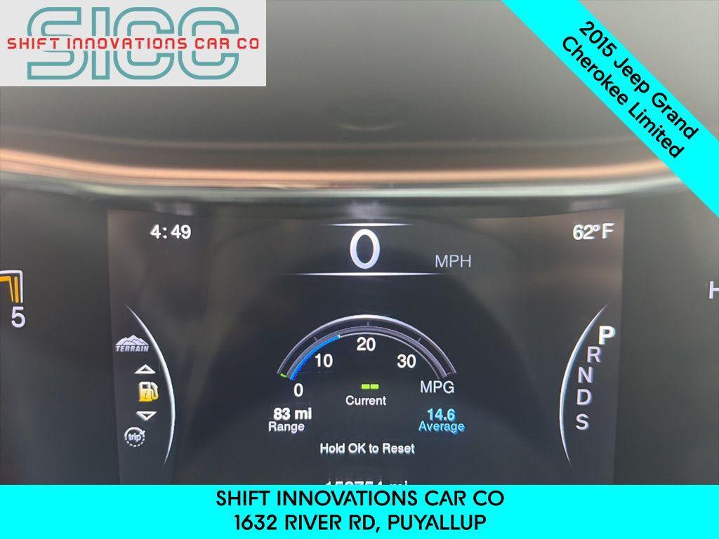 used 2015 Jeep Grand Cherokee car, priced at $9,729