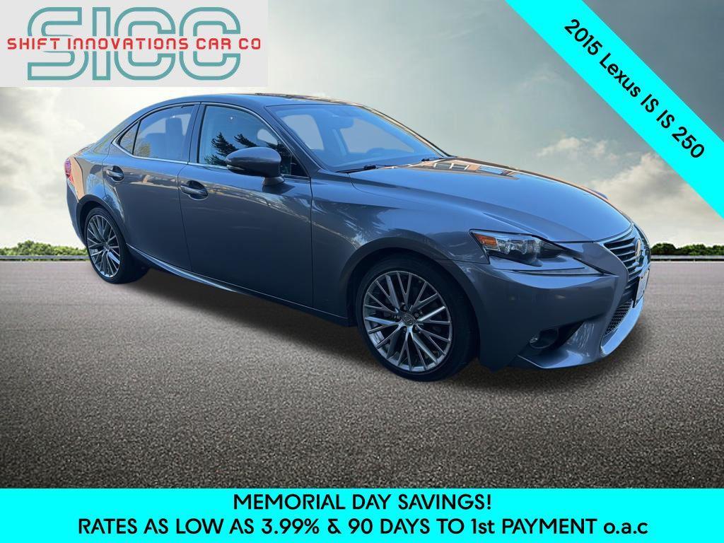 used 2015 Lexus IS 250 car, priced at $17,999