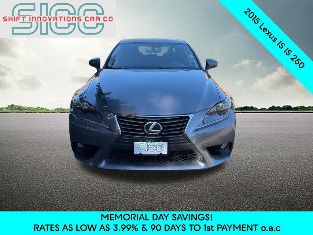 used 2015 Lexus IS 250 car, priced at $17,999