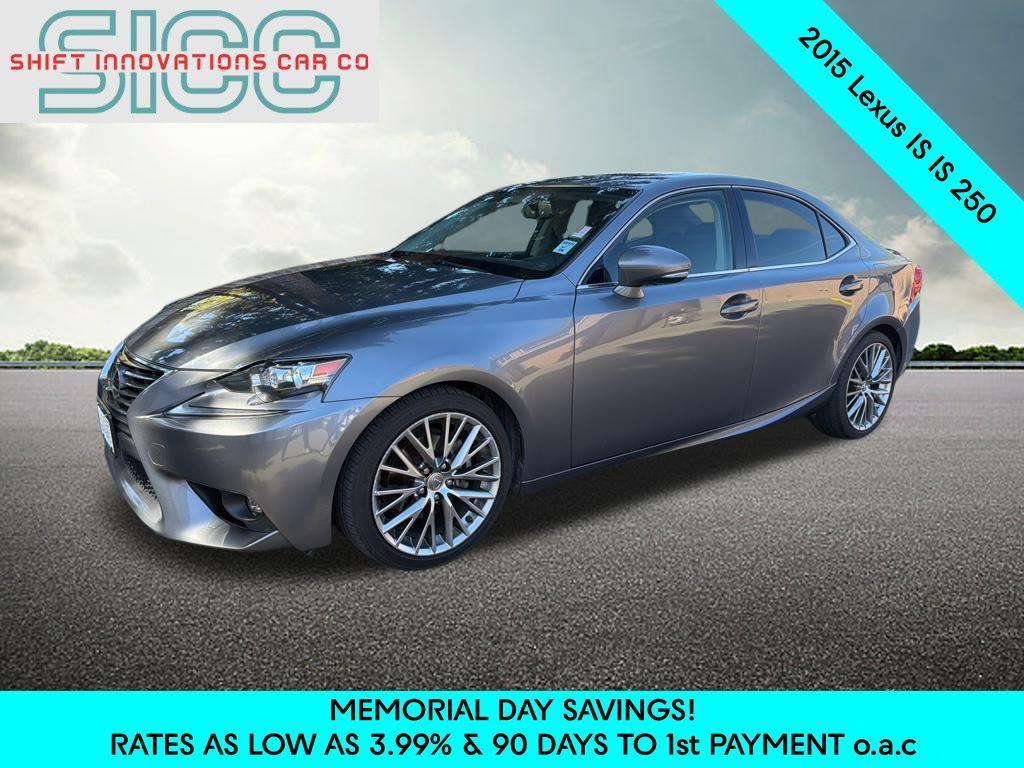 used 2015 Lexus IS 250 car, priced at $17,999