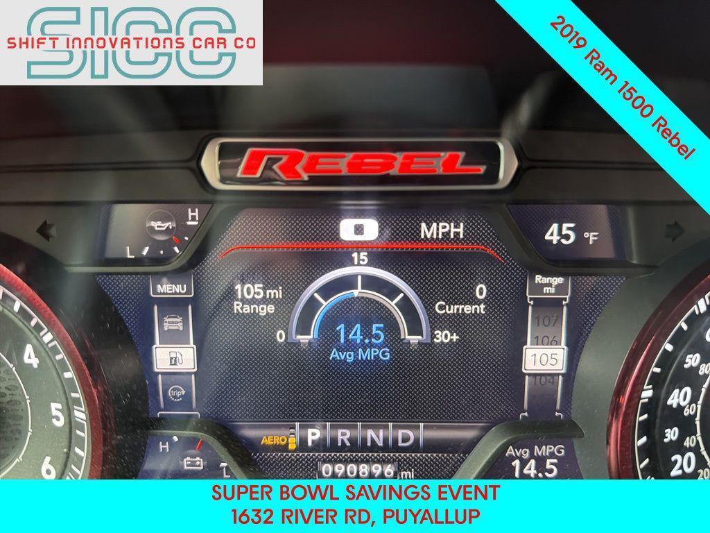 used 2019 Ram 1500 car, priced at $28,928