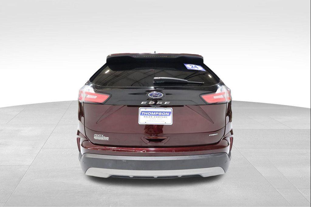 2024 Burgundy Velvet Metallic Tinted Clearcoat Ford Edge