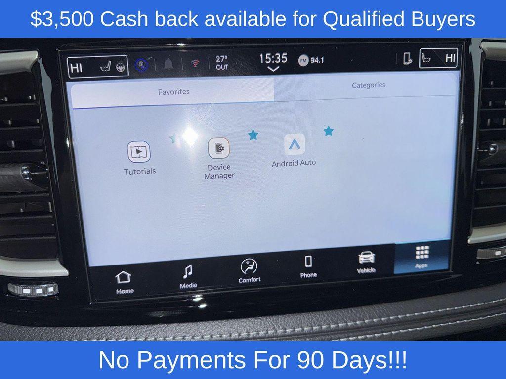 new 2026 Chrysler Pacifica car, priced at $44,685