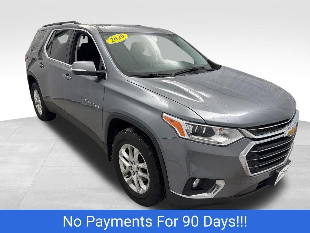 used 2020 Chevrolet Traverse car, priced at $21,998