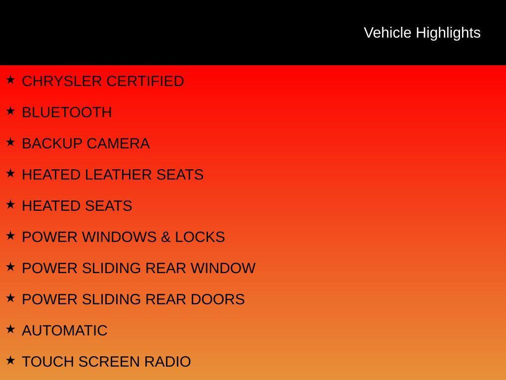 used 2017 Chrysler Pacifica car, priced at $11,998