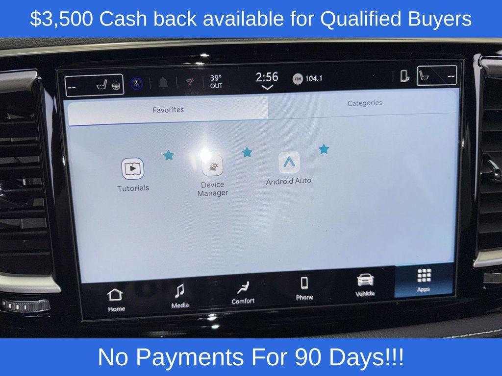 new 2026 Chrysler Pacifica car, priced at $42,229