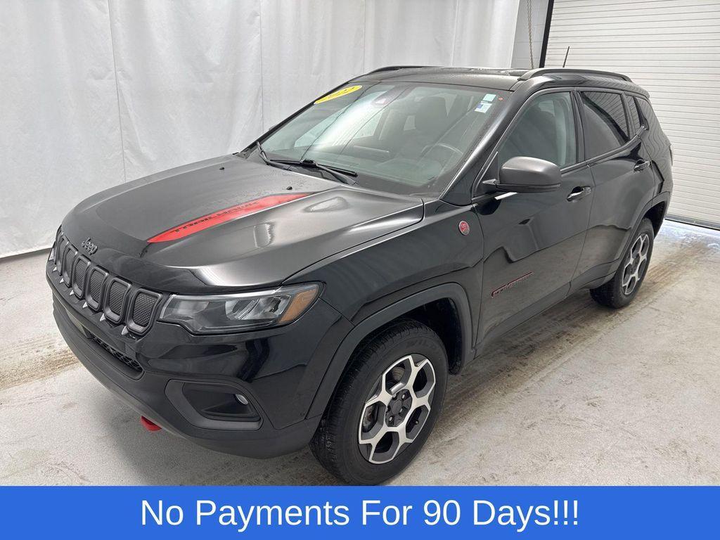 used 2022 Jeep Compass car, priced at $23,498