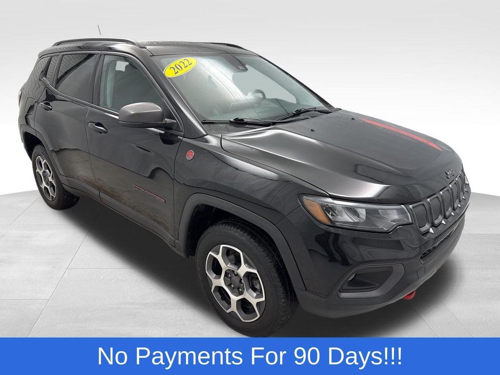 used 2022 Jeep Compass car, priced at $23,498