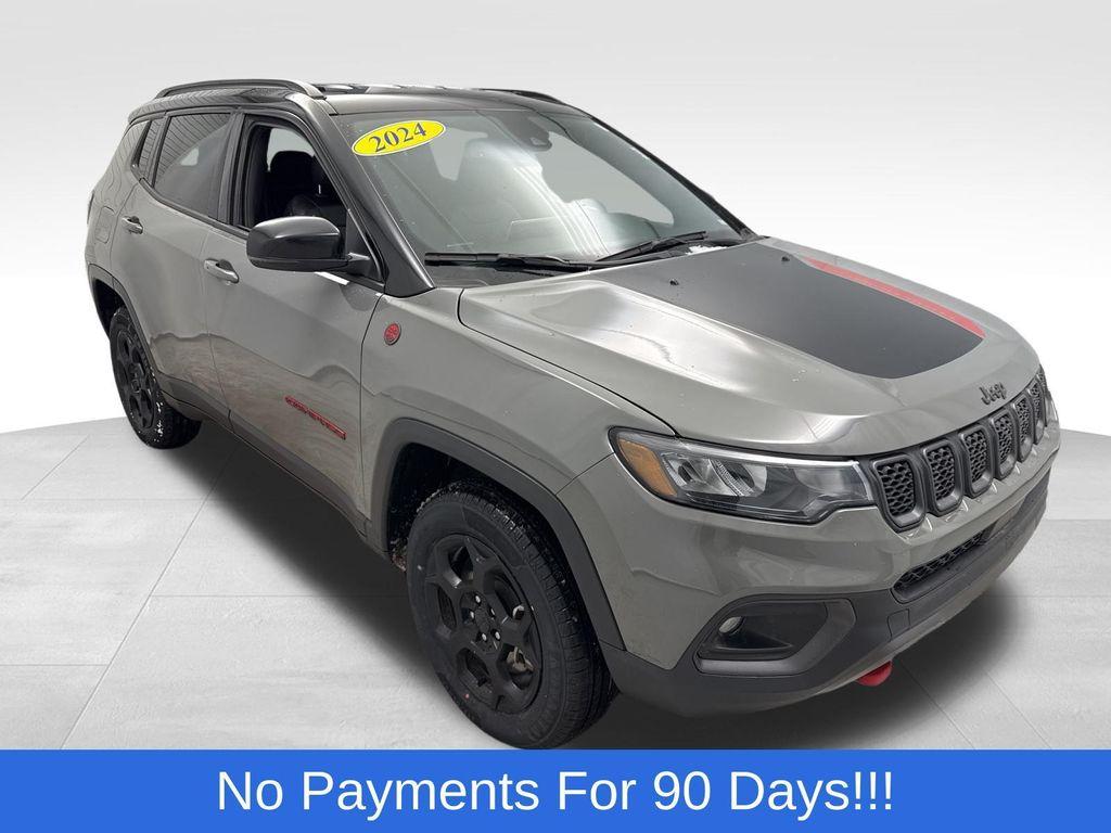 used 2024 Jeep Compass car, priced at $20,998