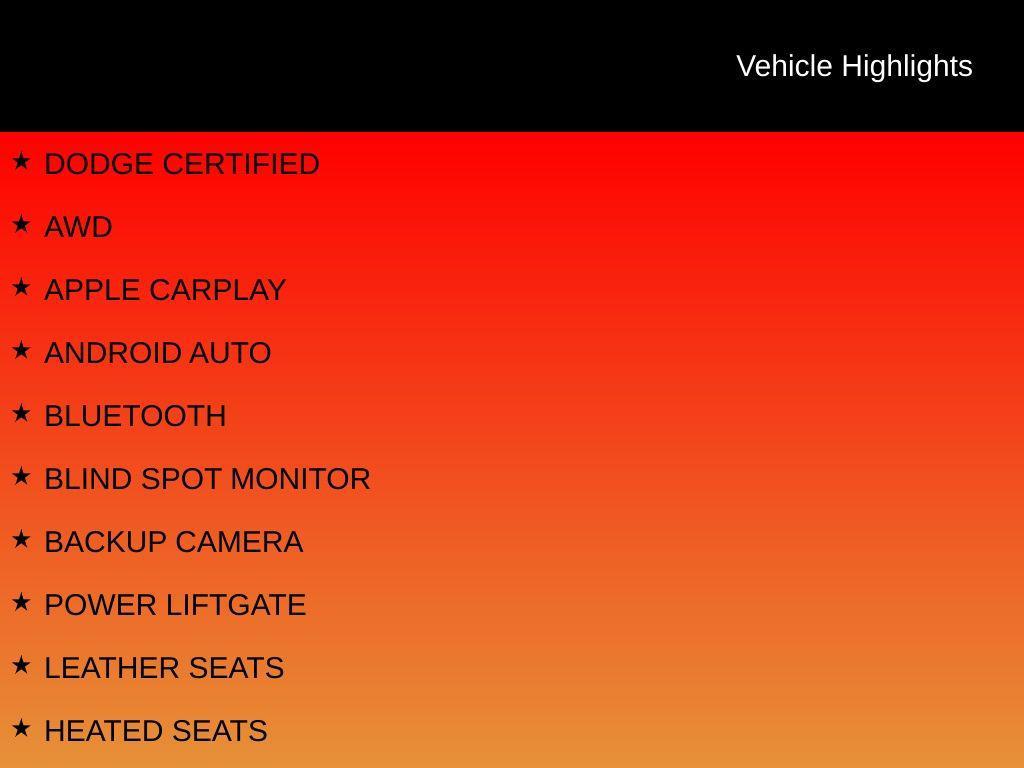 used 2023 Dodge Durango car, priced at $25,998