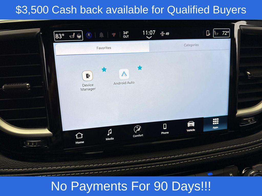 new 2026 Chrysler Pacifica car, priced at $42,121