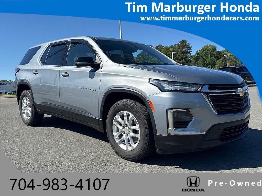 used 2023 Chevrolet Traverse car, priced at $26,586