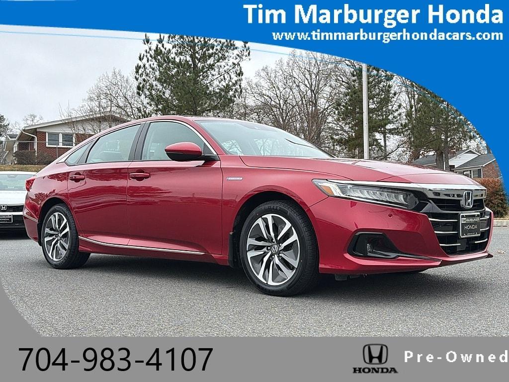 used 2021 Honda Accord Hybrid car, priced at $24,487