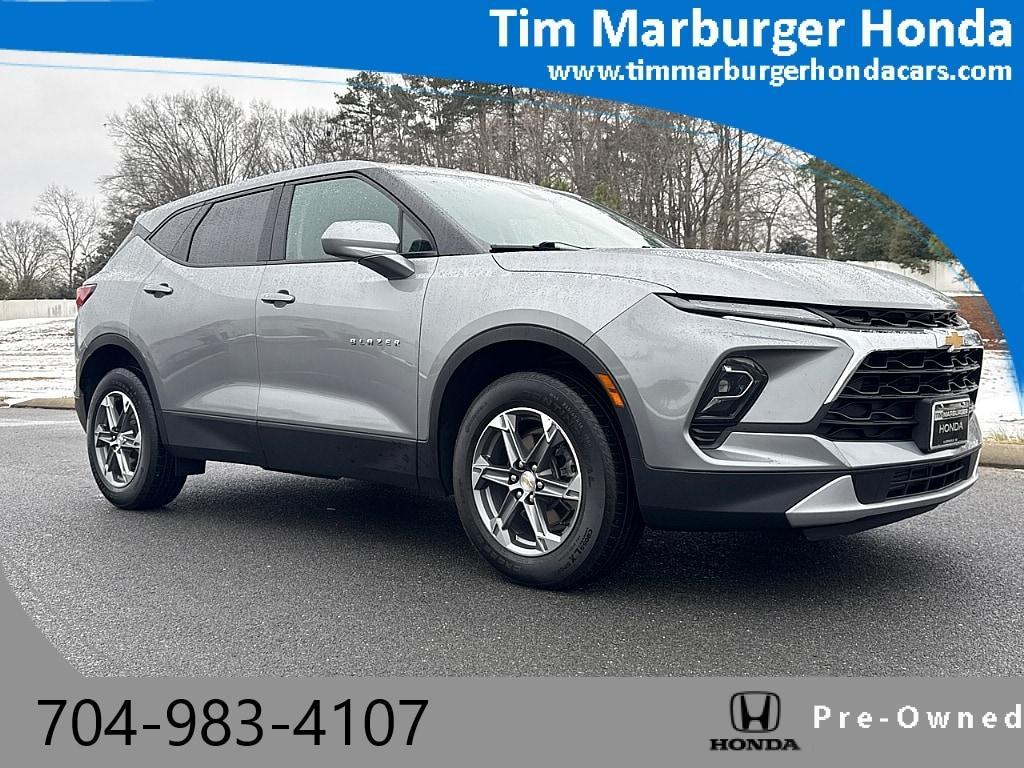 used 2023 Chevrolet Blazer car, priced at $27,387